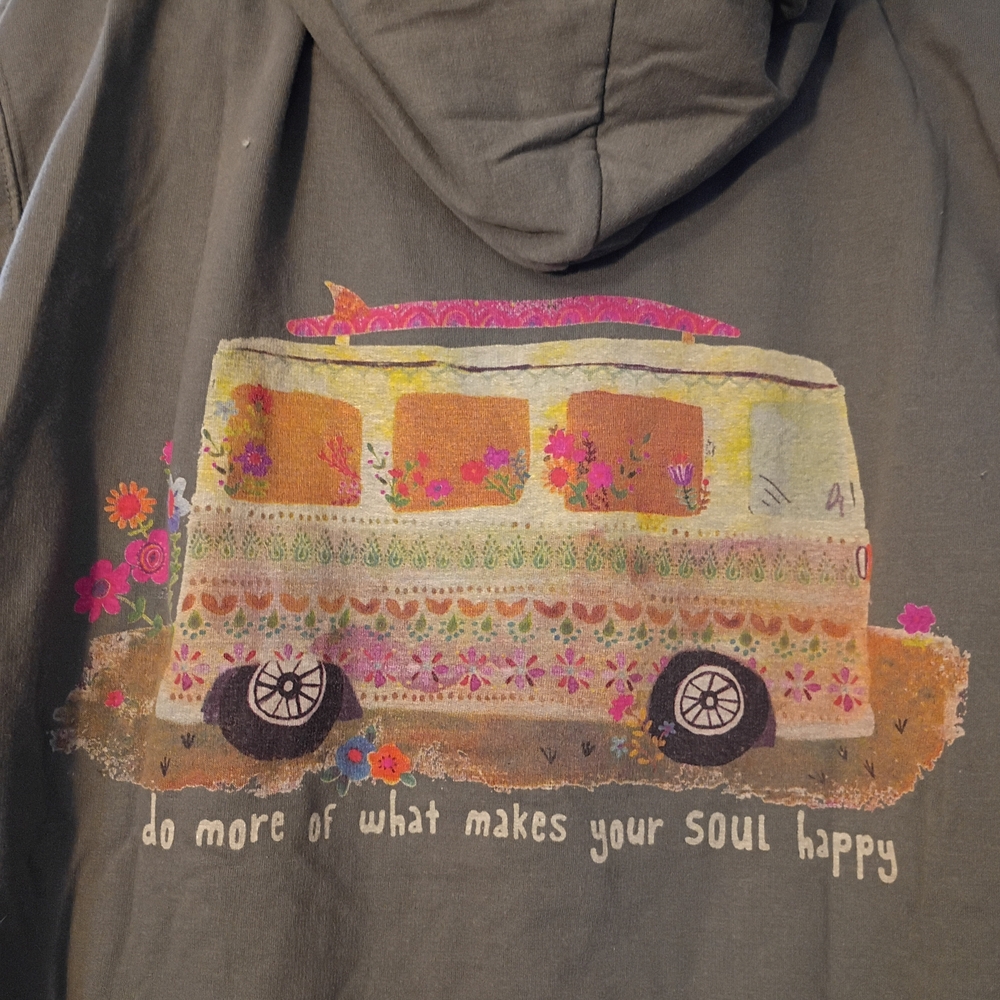 Natural Life Gray Hoodie for Men - Picture 6 of 7